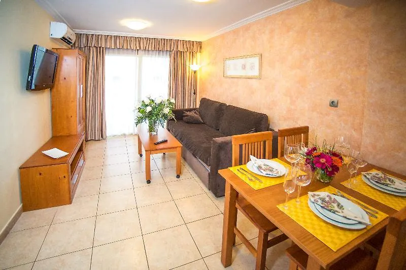 ** Lägenhetshotell Ona Jardines Paraisol Salou Spanien